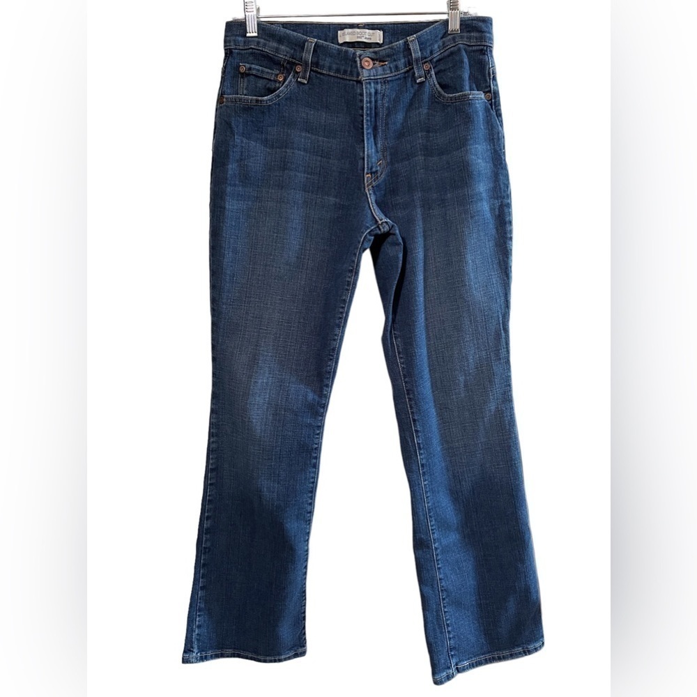 Levis 550 Relaxed Boot Cut Blue Jeans 10